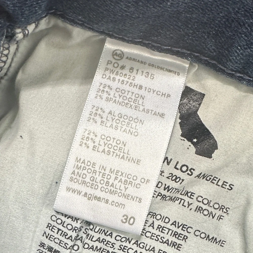 AG Adriano Goldschmied Ex-Boyfriend Jean Slouchy Slim fit 30 - Picture 5 of 12